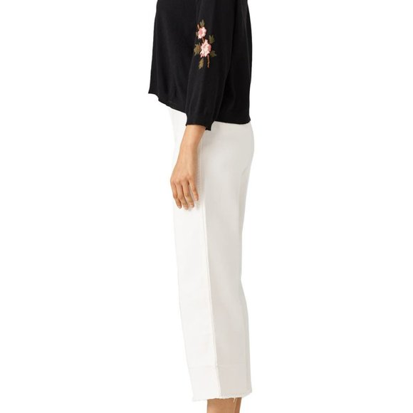 Red Valentino Eye and Flowers Embroidered Sweater - Picture 5 of 10